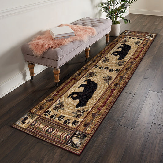 Bear AA101003N Runner Rug