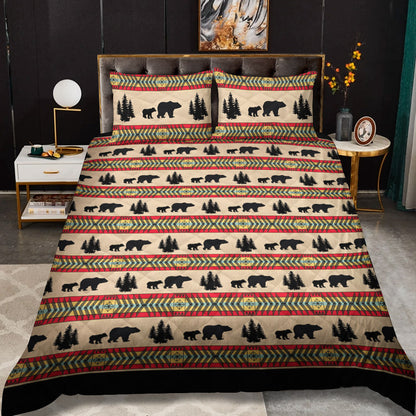 Bear Adventure CLP2709012T Quilt Bedding Set