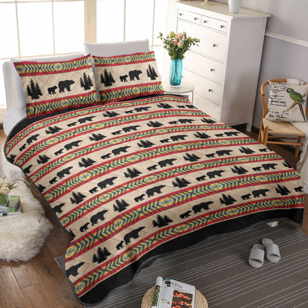 Bear Adventure CLP2709012T Quilt Bedding Set