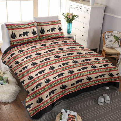 Bear Adventure CLP2709012T Quilt Bedding Set