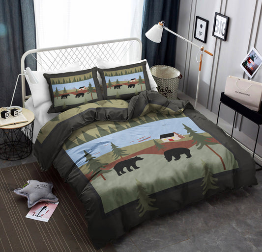 Bear And Cabin CLT0810012T Bedding Sets
