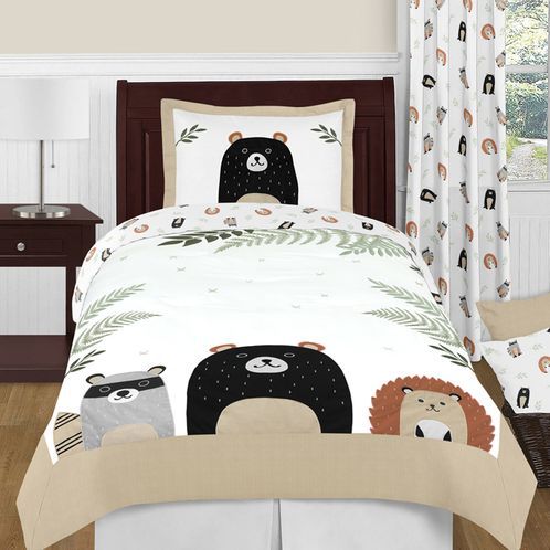 Bear And Hedgehog And Raccoon CLP0810005B Bedding Sets