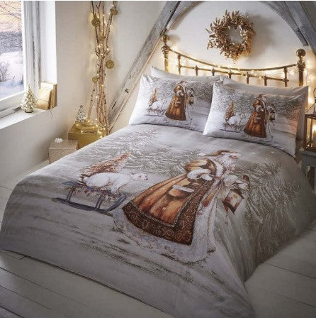 Bear And Santa CLT1610016T Bedding Sets