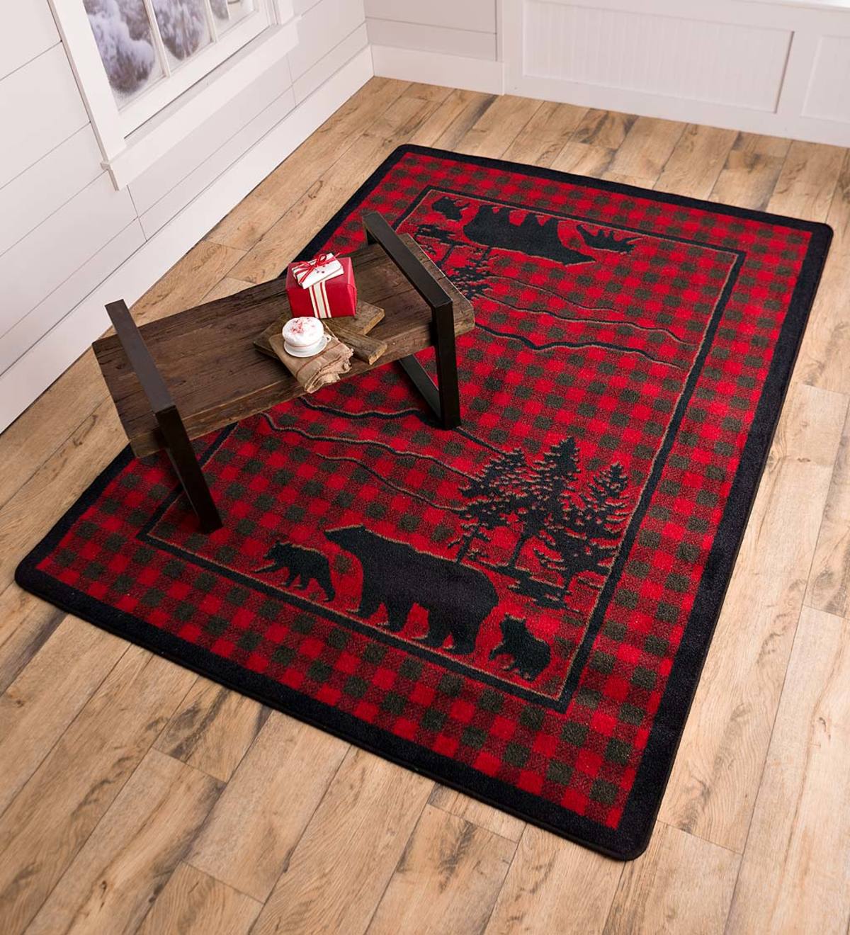 Bear Buffalo Check CLM1610010M Rug