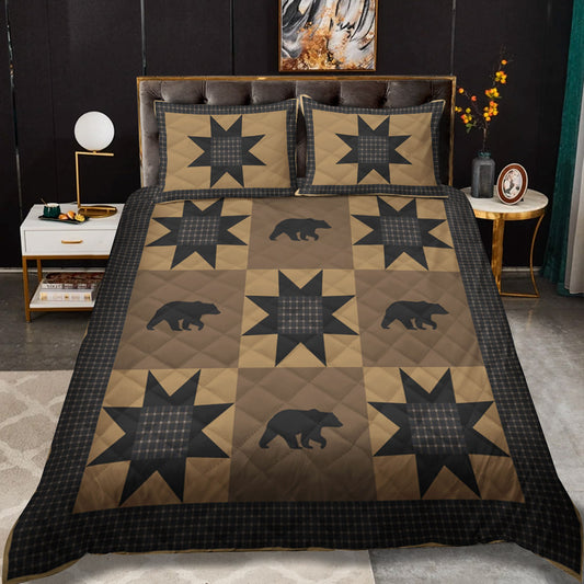 Bear CLA16110382B Quilt Bedding Set