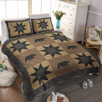 Bear CLA16110382B Quilt Bedding Set