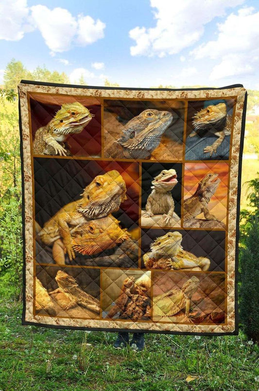 Bearded Dragon VB040603 Quilt Blanket