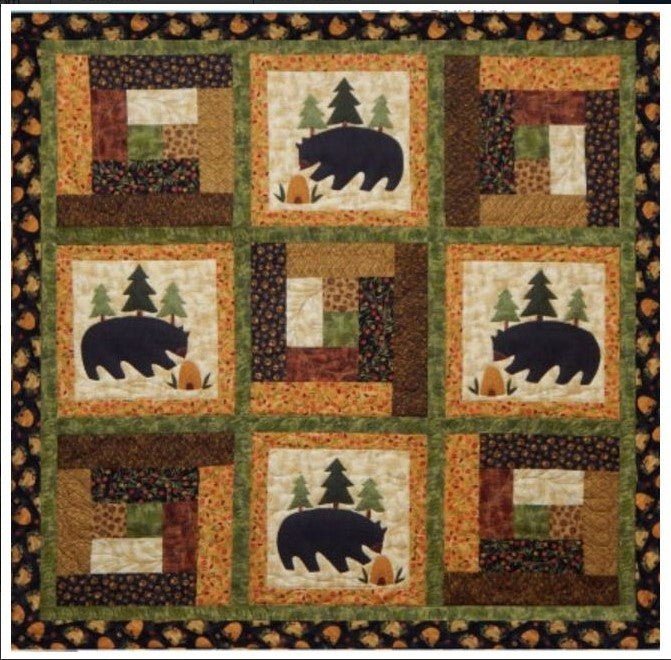 Bears CLA0511071Q Quilt Blanket