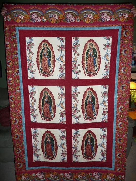 Beautiful Lady Of Guadalupe Quilt Blanket TM261001