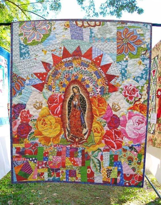 Beautiful Lady Of Guadalupe Quilt Blanket TM261002