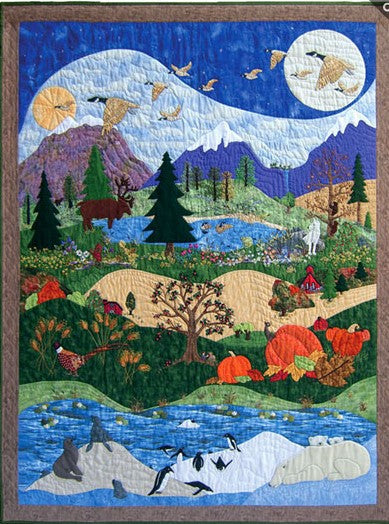 Beautiful Landscape CLT0411011H Quilt Blanket