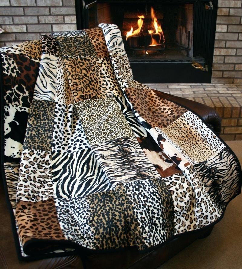 Beautiful Animal Skin Zebra Stripe CLH0212004F Sherpa Fleece Blanket