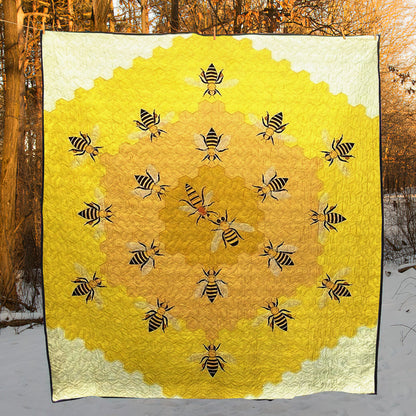 Bee CLA0710041Q Quilt Blanket