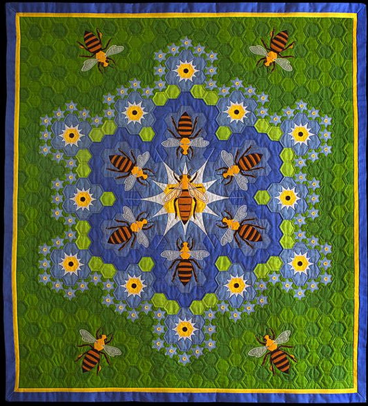 Bee CLA0910047Q Quilt Blanket