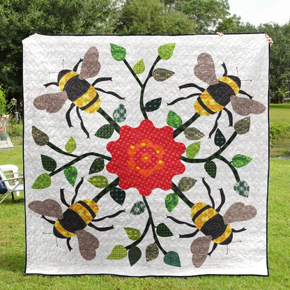 Bee CLA1710038Q Quilt Blanket