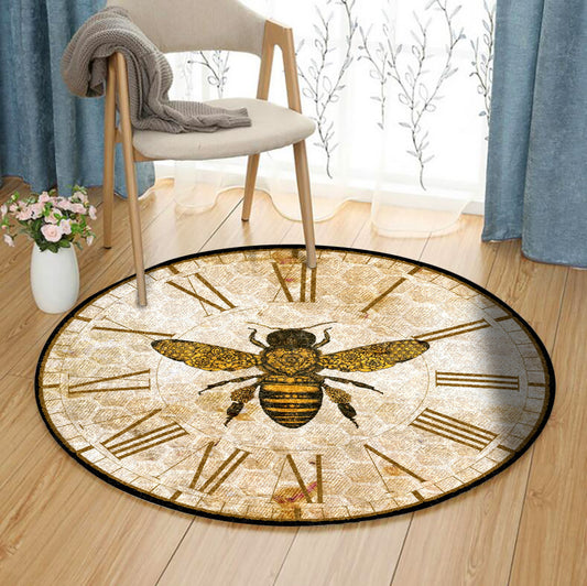 Bee ML060906RR Round Area Rug