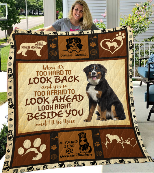 Bernese Mountain CLM0211017 Sherpa Fleece Blanket
