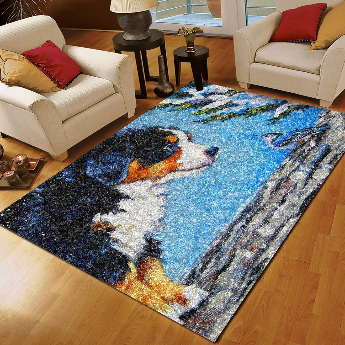 Bernese Mountain Dog BL0709009R Rug