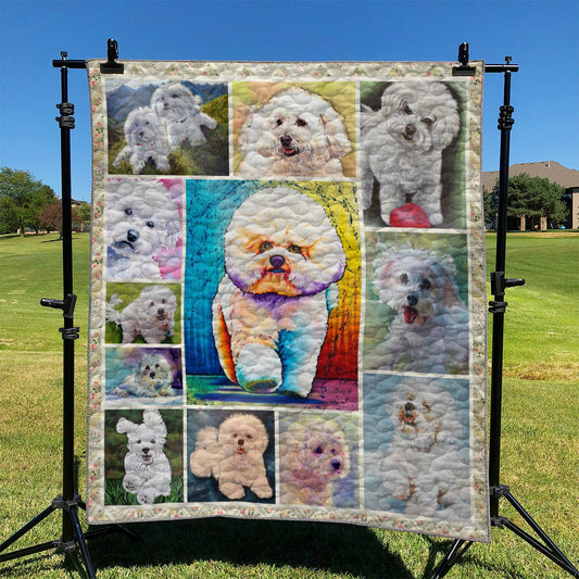 Bichon Frise YH2910110 Quilt Blanket