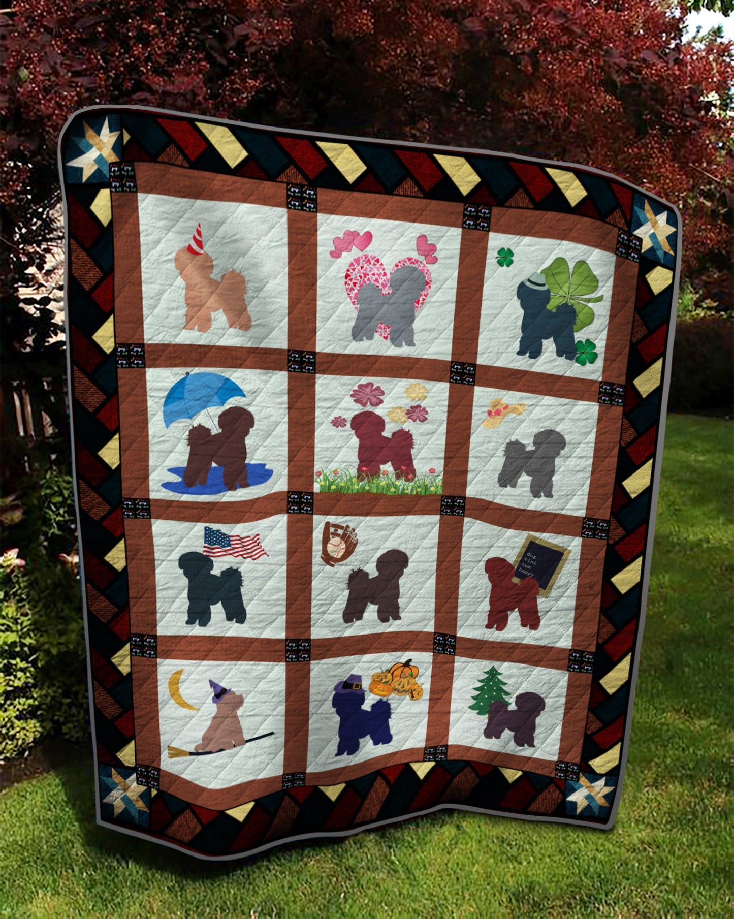 Bichon TD13110271 Quilt Blanket