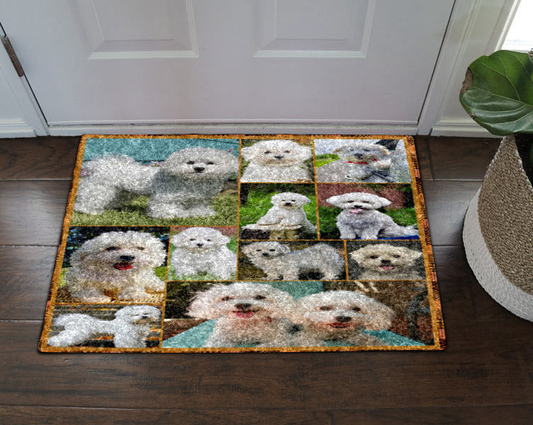 Bichon Frise CL15110008MDD Non-slip Door mats