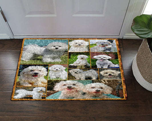 Bichon Frise CL15110008MDD Non-slip Door mats