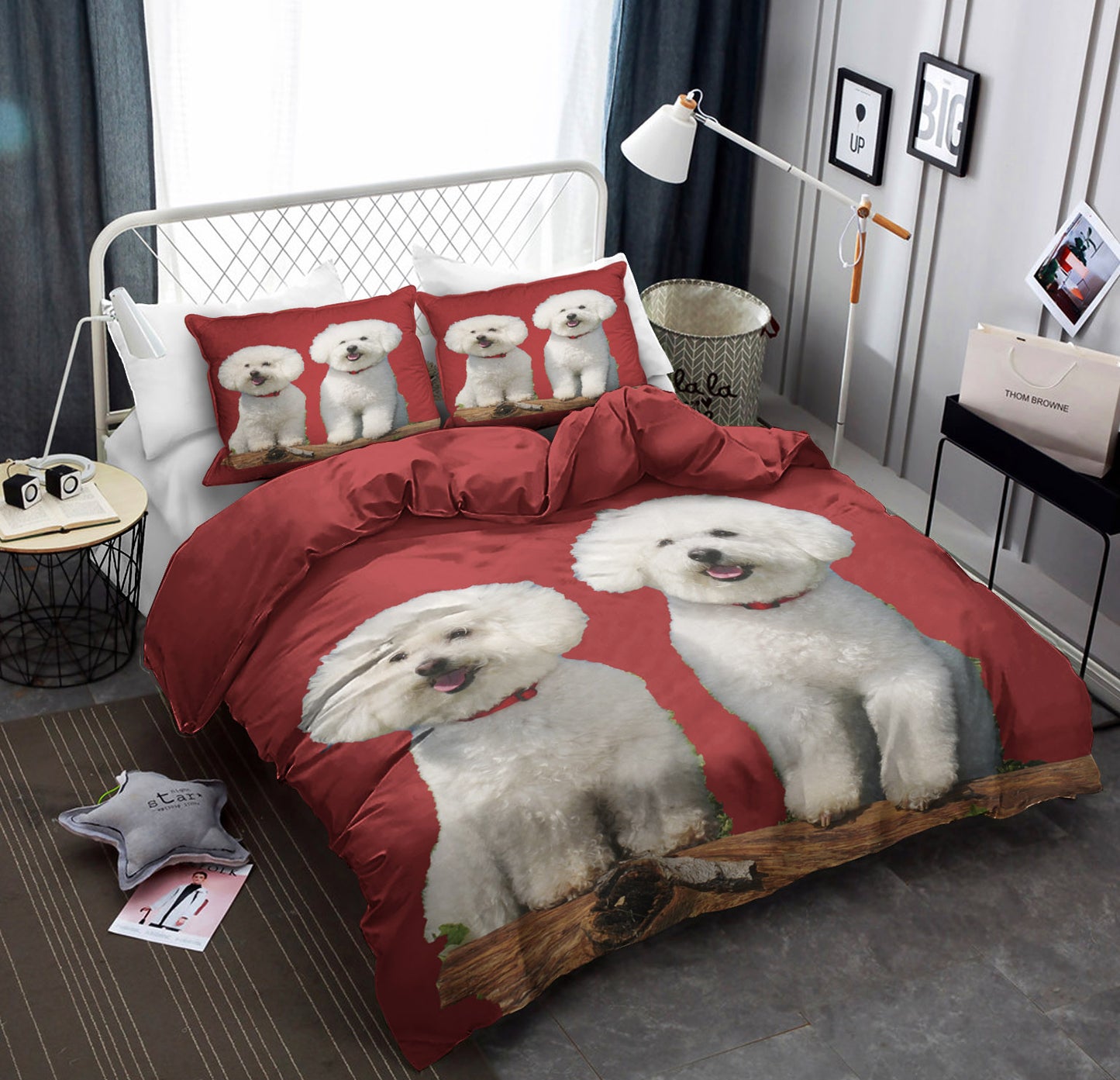 Bichon Frise CL270708MD Bedding Sets
