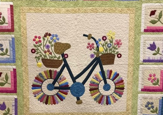 Bicycle CLA1910025Q Quilt Blanket