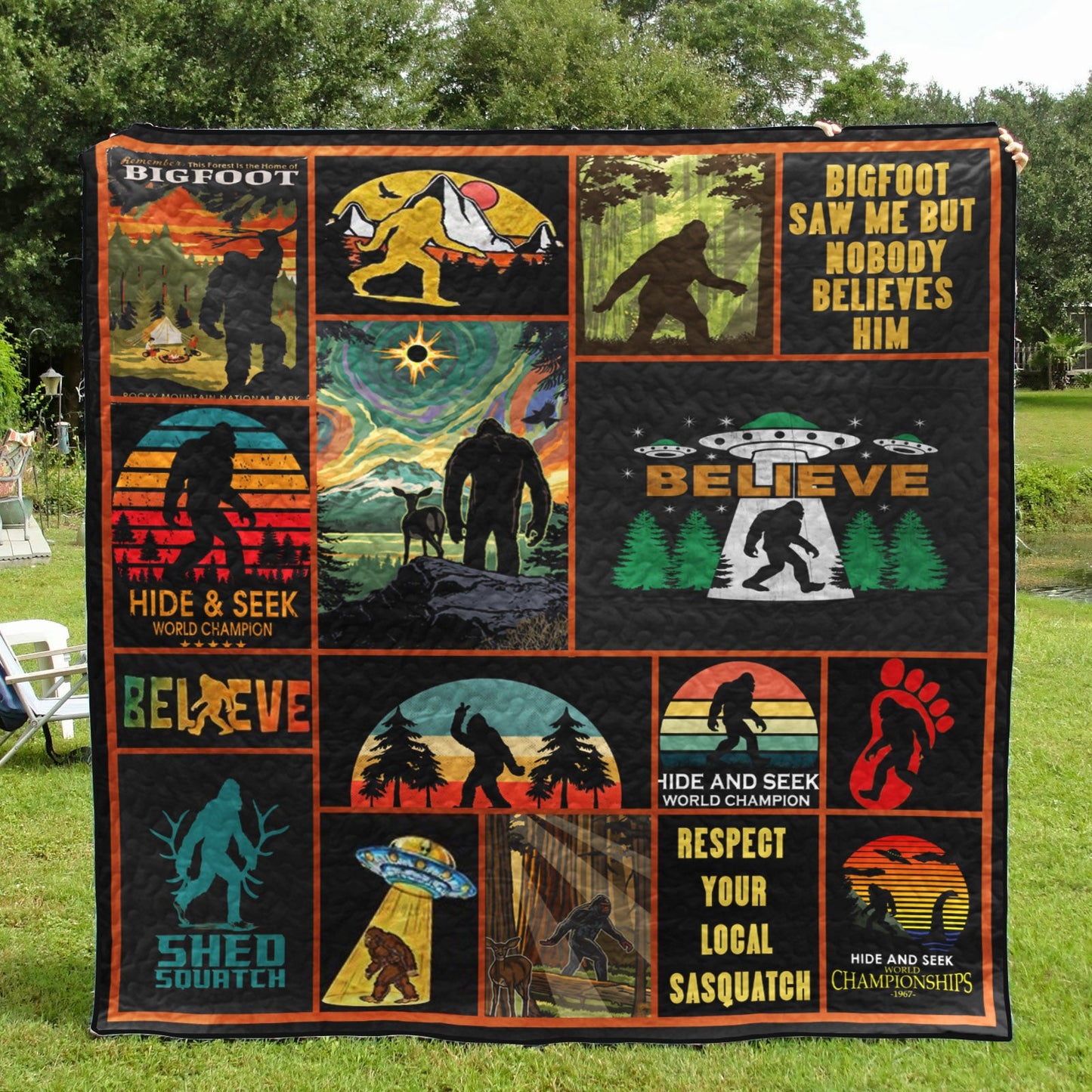 Bigfoot CL01110043MDQ Quilt Blanket