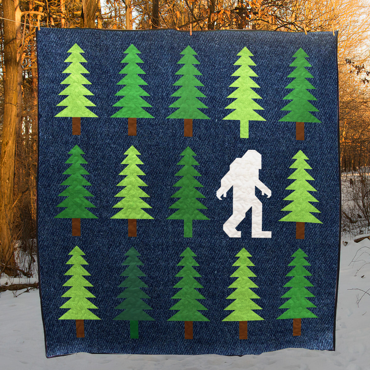 Bigfoot CLA13120967Q Quilt Blanket