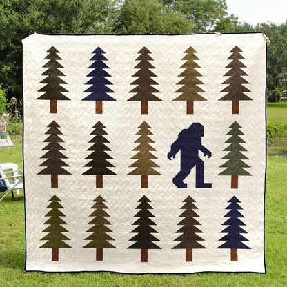 Bigfoot CLH0212013Q Quilt Blanket