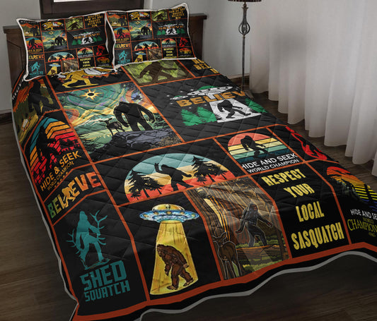 Bigfoot Quilt Bedding Set TL140901