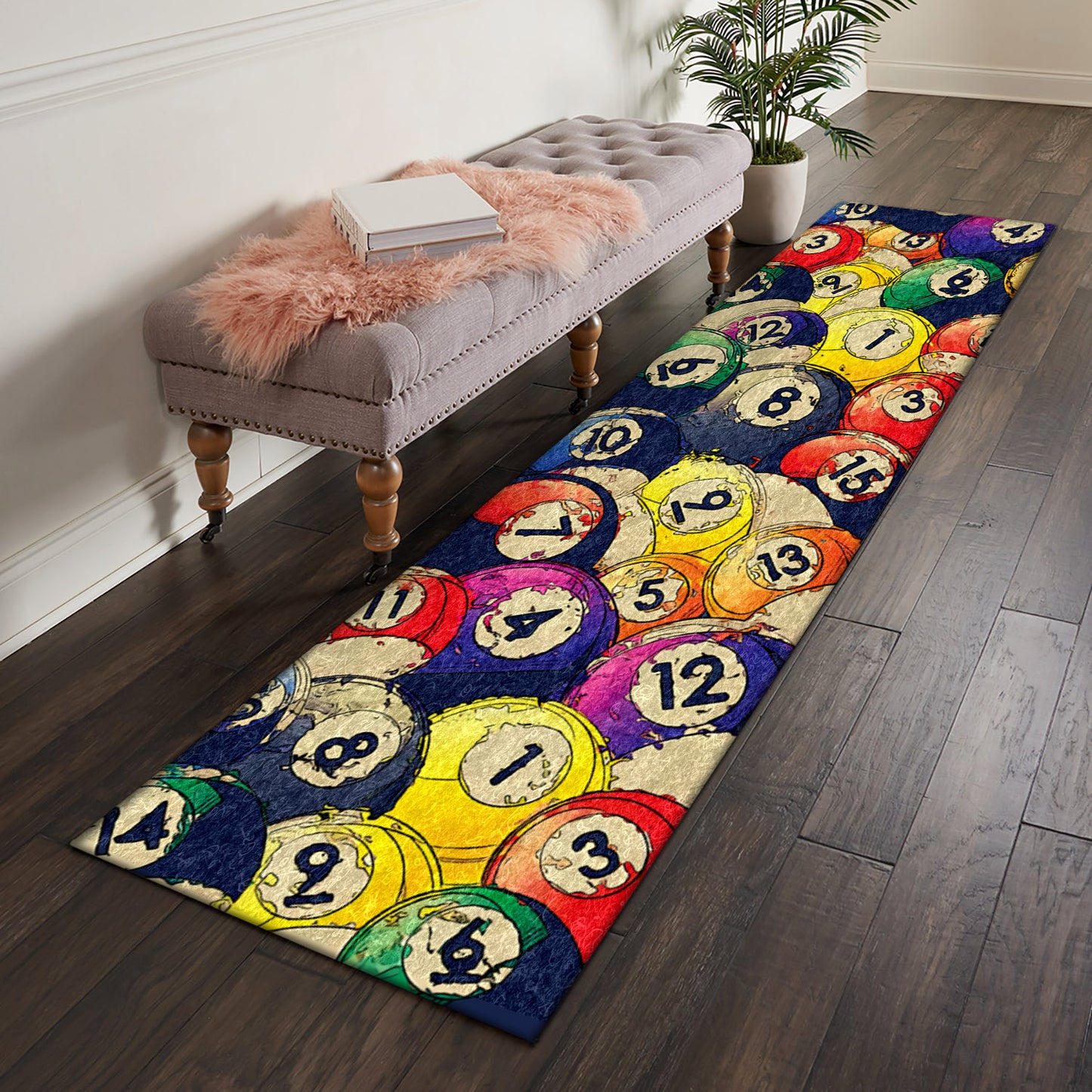 Billiards AA051003N Runner Rug