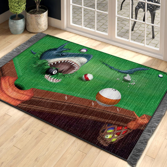 Billiards Shark AA0510026F Decorative Floor-cloth
