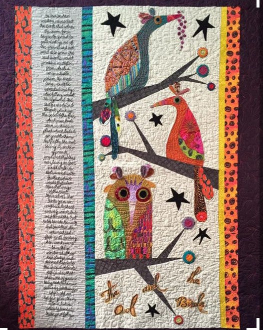 Bird And Owl CLA1710047Q Quilt Blanket