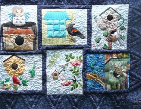 Bird And Owl CLT1412048H Quilt Blanket