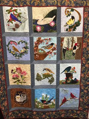 Bird CLA020701 Quilt Blanket