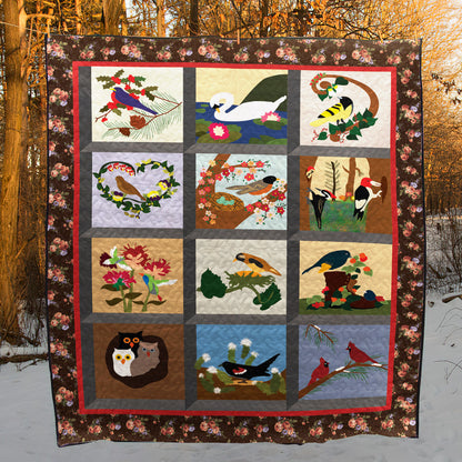 Bird CLA020701 Quilt Blanket