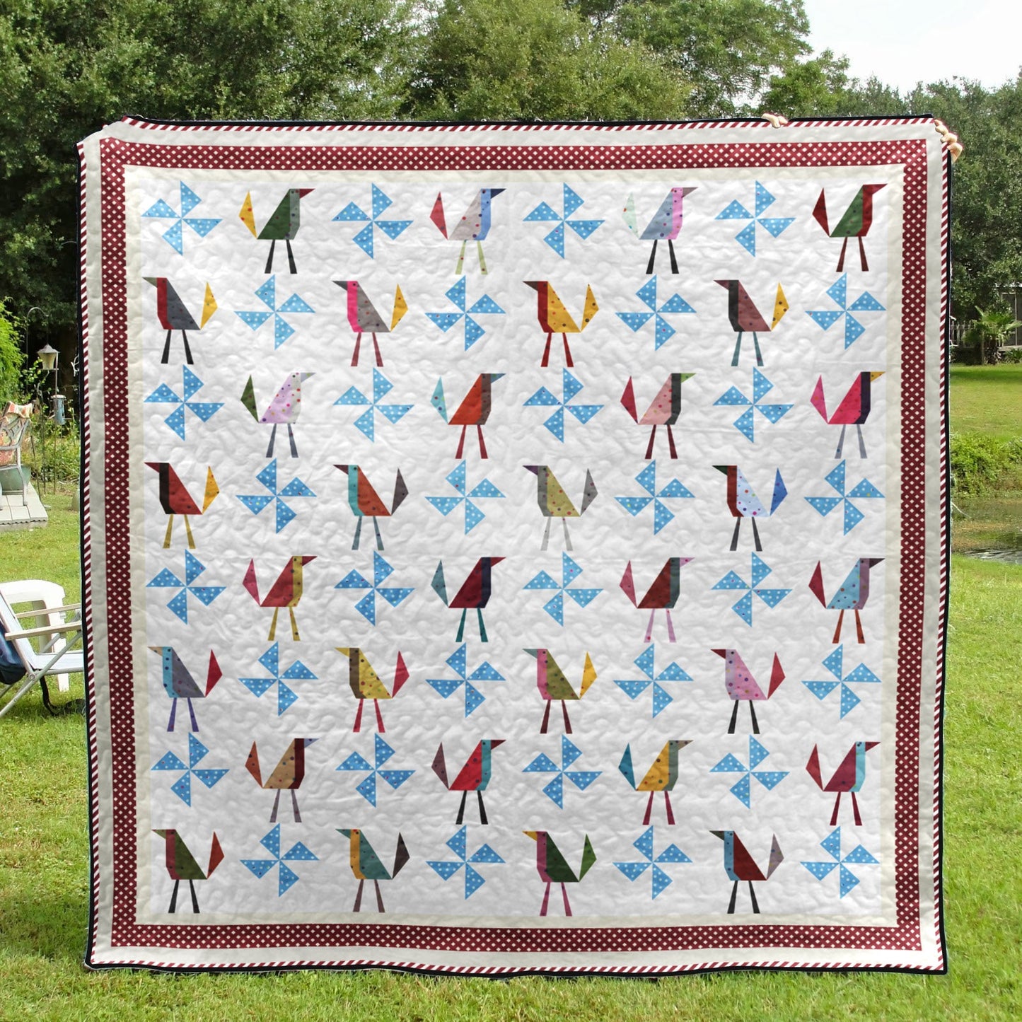 Bird CLA0710061Q Quilt Blanket