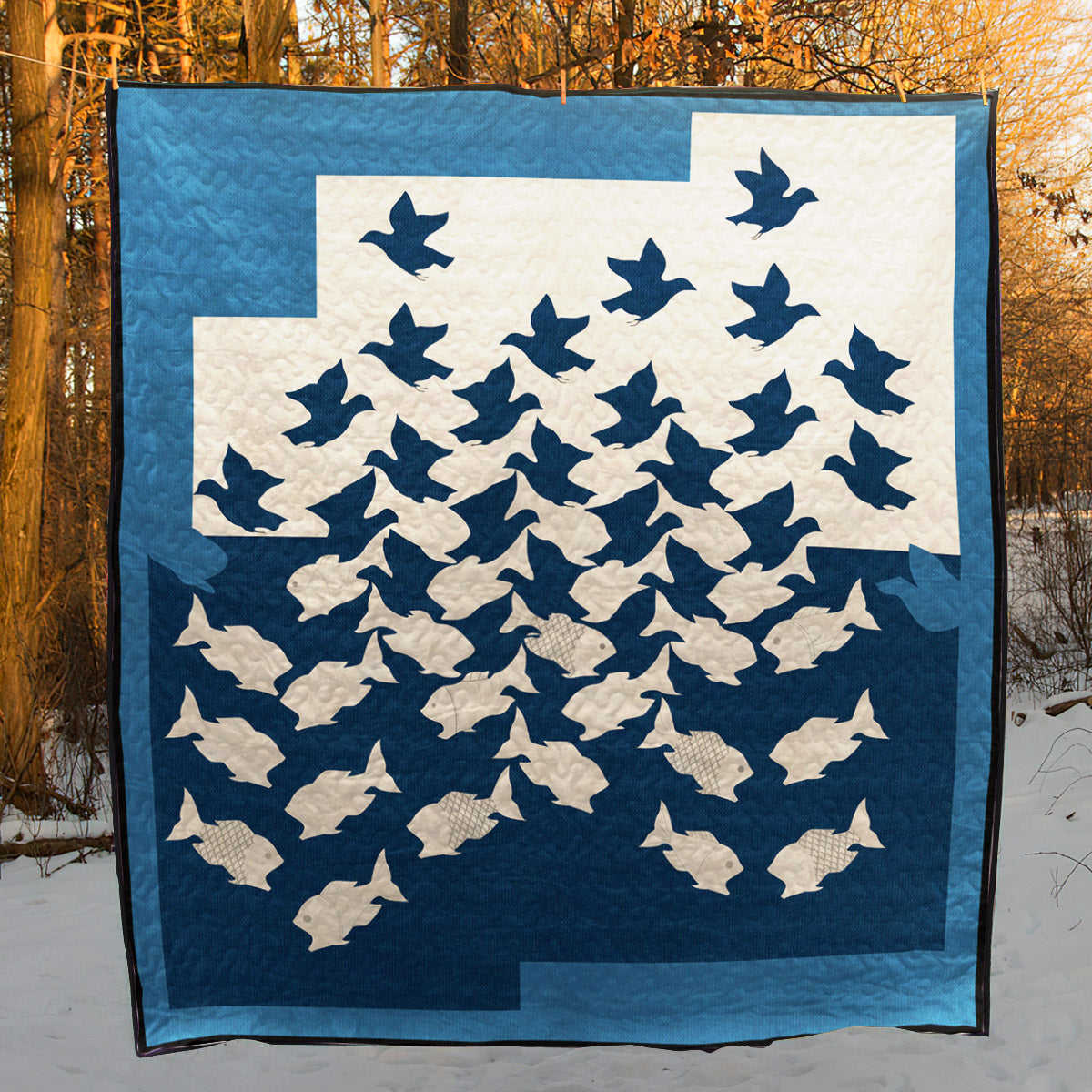 Bird CLA0710063Q Quilt Blanket