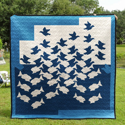 Bird CLA0710063Q Quilt Blanket