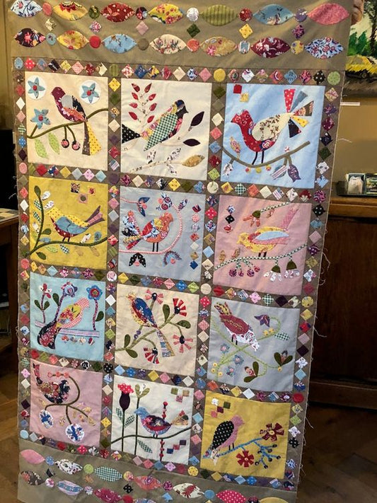 Bird CLA0910057Q Quilt Blanket