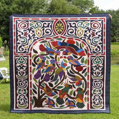 Bird CLA1210019Q Quilt Blanket