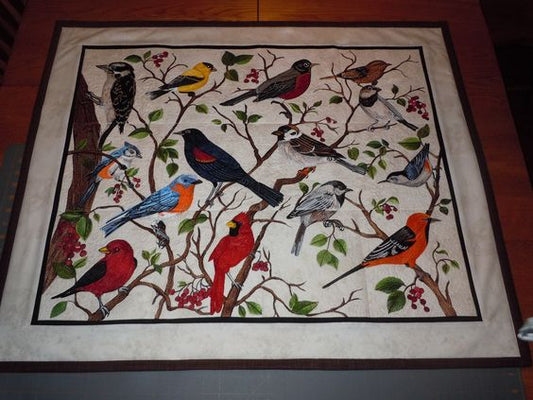 Bird CLA1410078Q Quilt Blanket