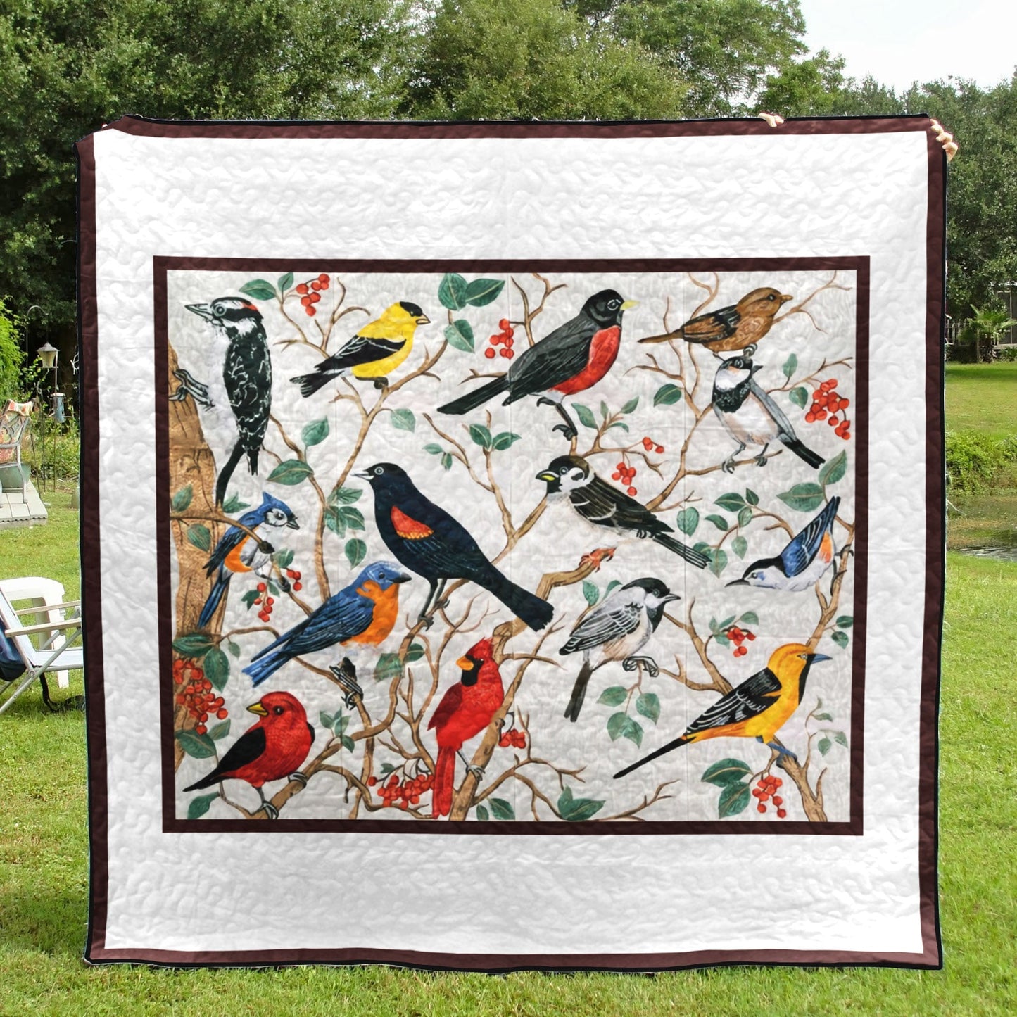 Bird CLA1410078Q Quilt Blanket