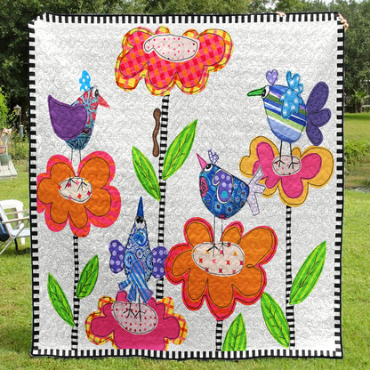 Bird CLA1410088Q Art Quilt