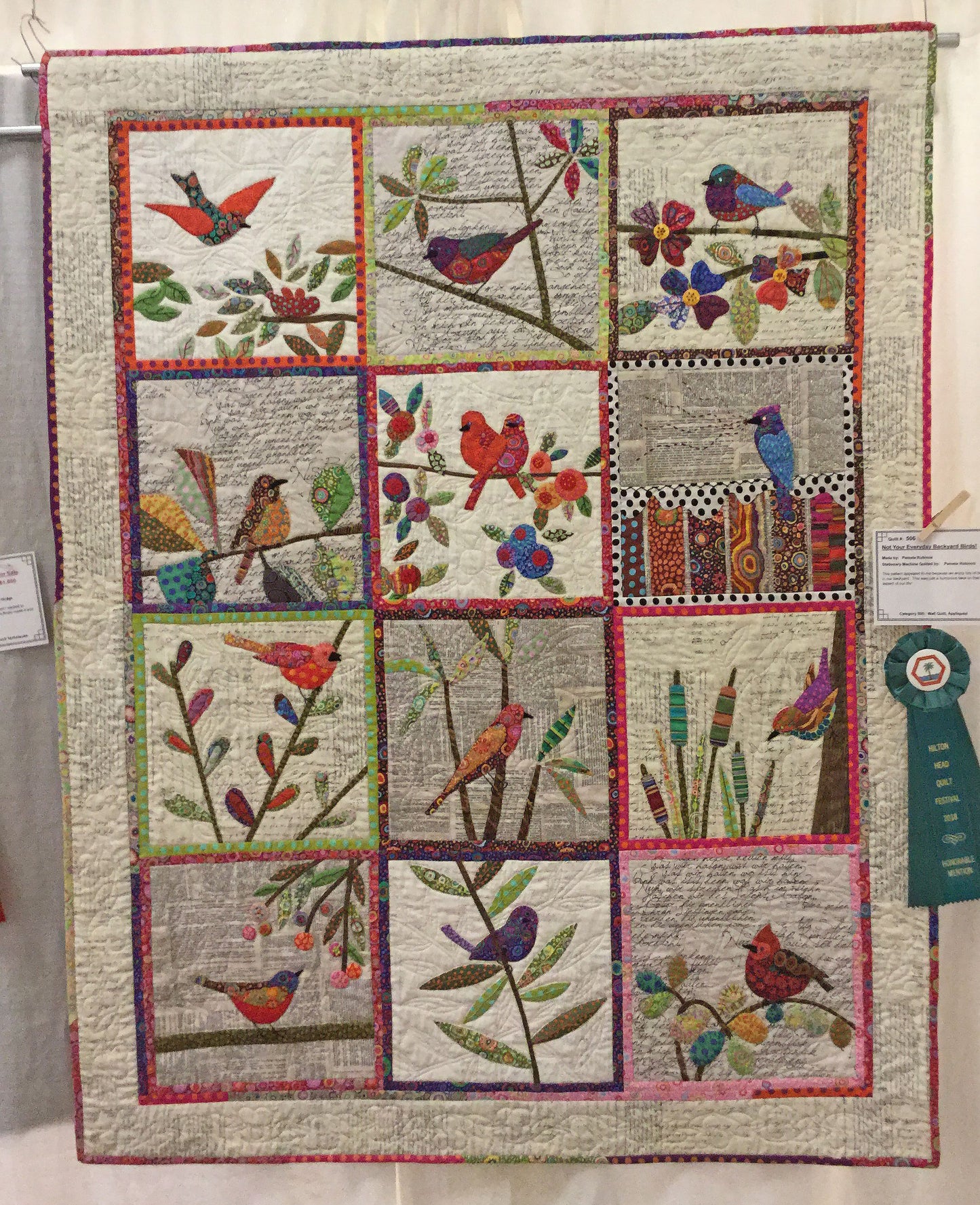 Bird CLA2110032Q Quilt Blanket