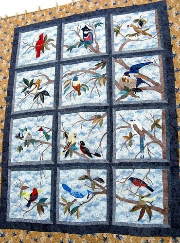 Bird CLA250635 Quilt Blanket