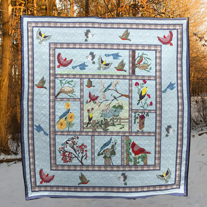 Bird CLM040704 Quilt Blanket