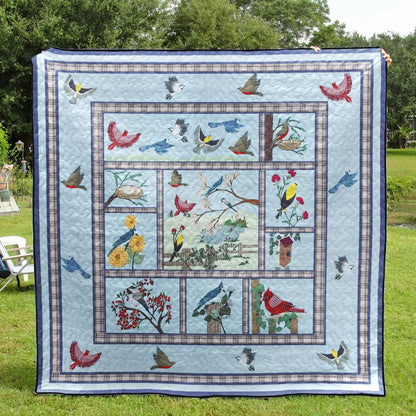 Bird CLM040704 Quilt Blanket